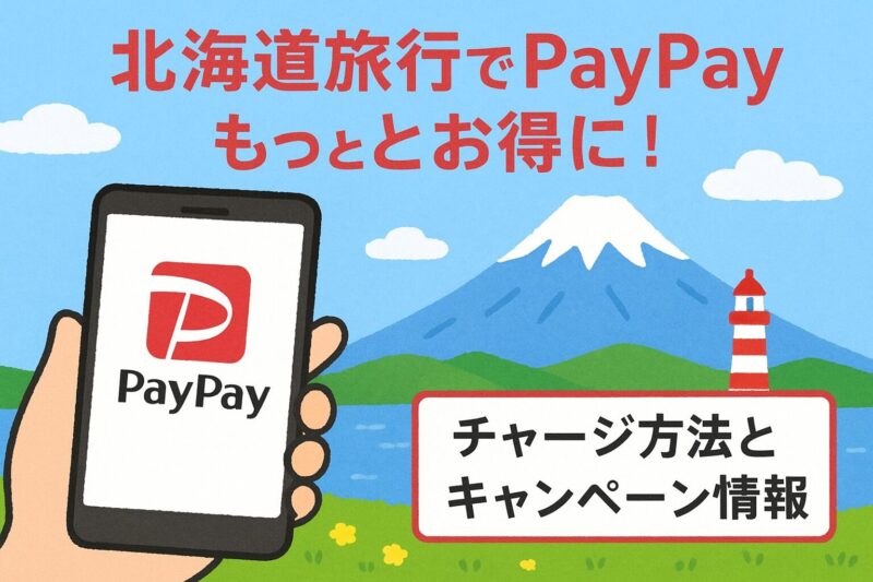 北海道PayPayのチャージ