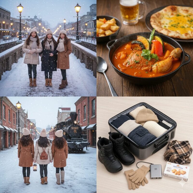 【冬の北海道女子旅】2泊3日モデルコース決定版！雪景色と絶品グルメを満喫する最強プラン＆出発前準備リスト